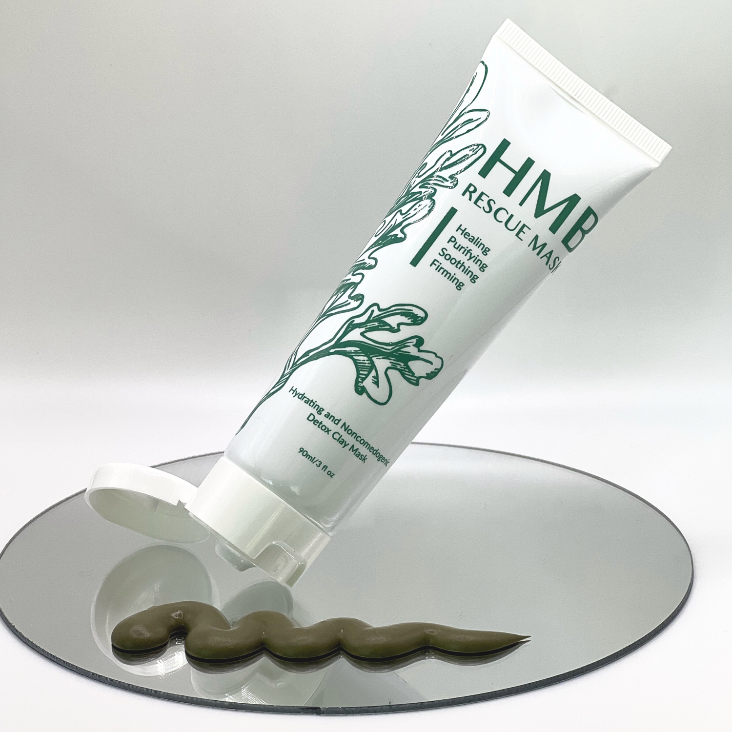 hmb rescue clay mask for face